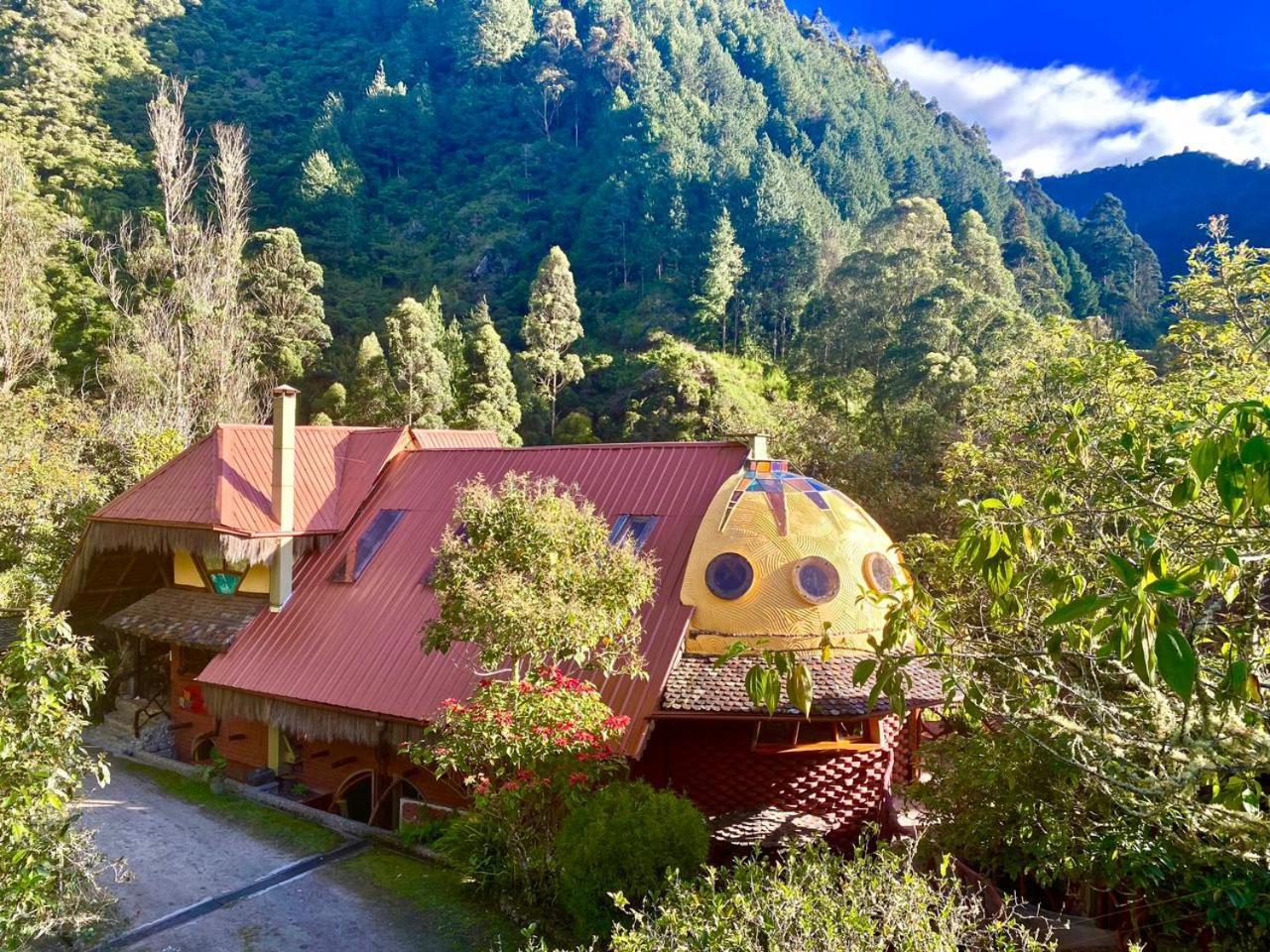 Finca Chamanapamba Guest House Baños Esterno foto